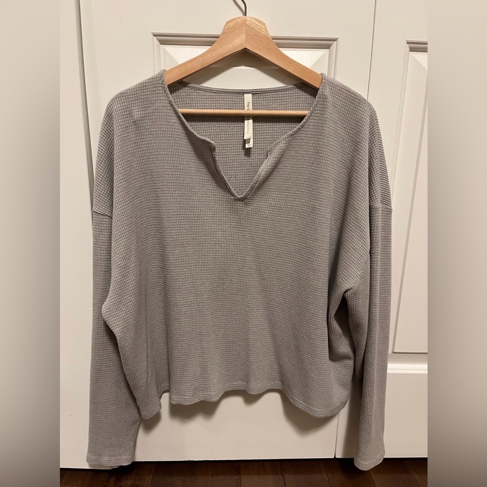Aritzia / thermal Sweater Waffle Knit - Group by Babaton